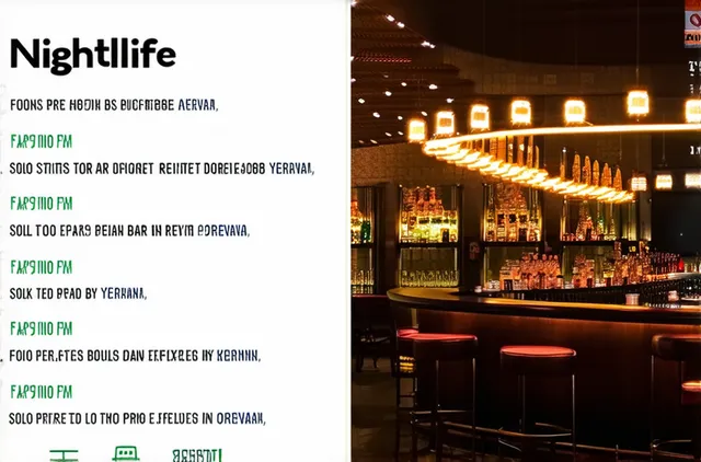 Explore Nightlife Options for Solo Travelers in Yerevan