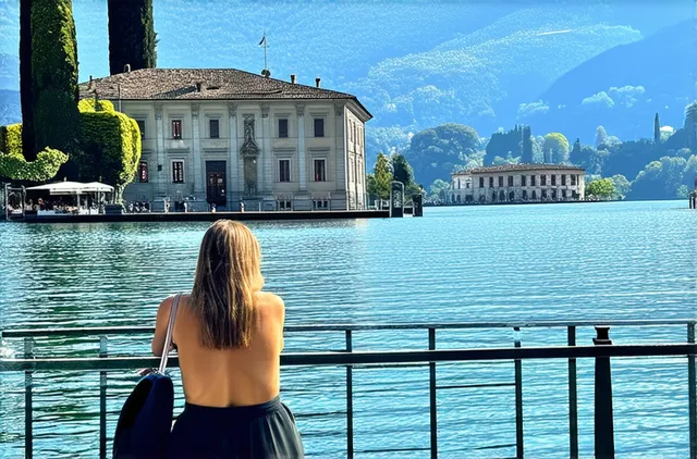 solo travel in Como