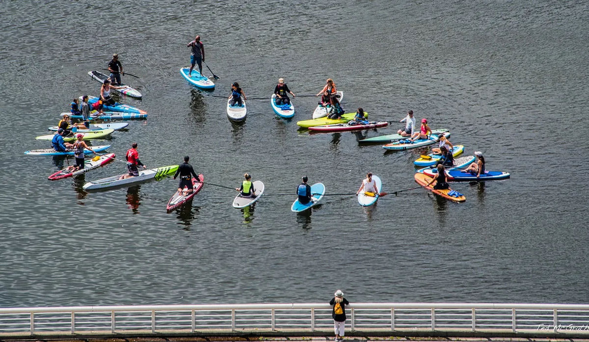 4. Stand-Up Paddleboarding in the Bay